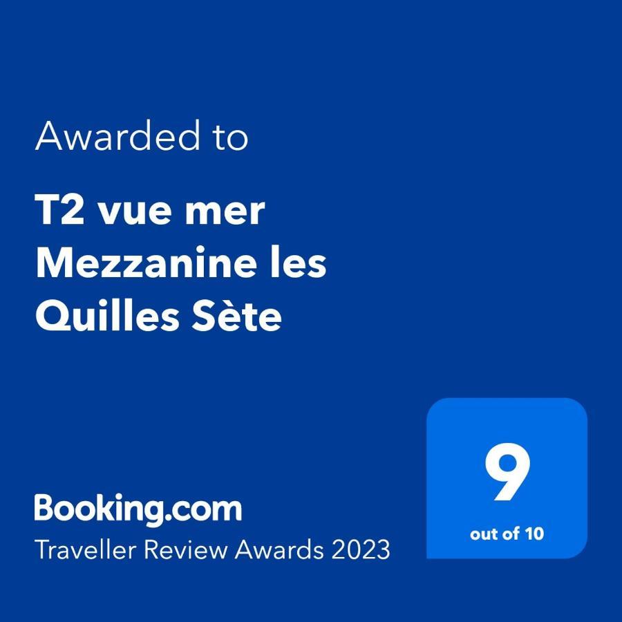 T2 Vue Mer Mezzanine Les Quilles Sète Zewnętrze zdjęcie